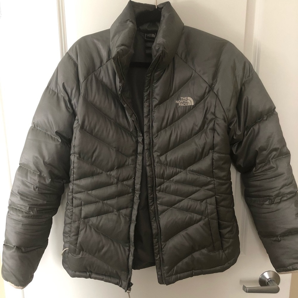 North face down and insulated jacket
